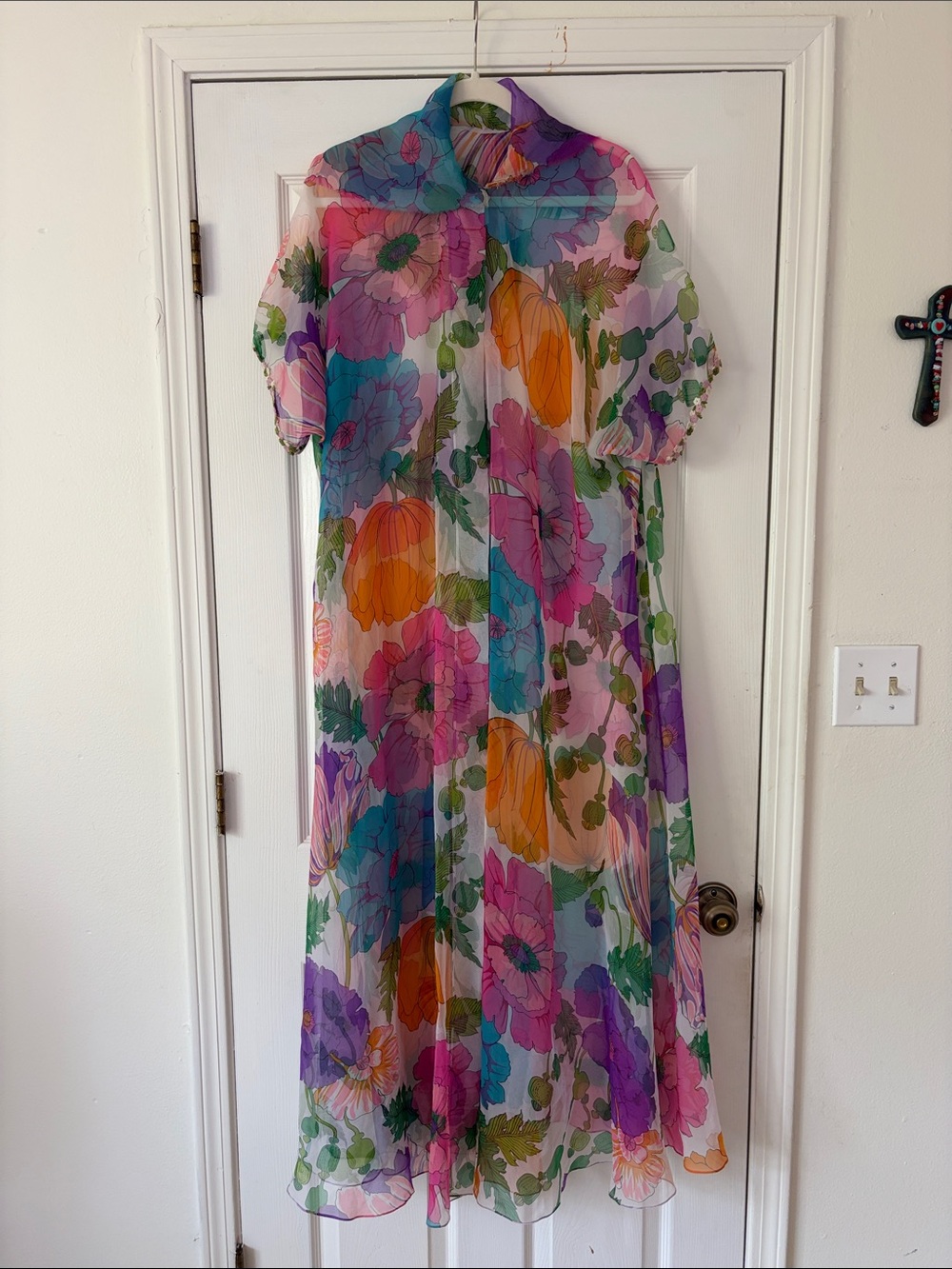 Vintage sheer duster